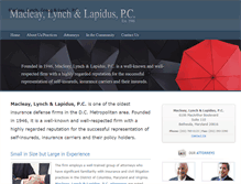 Tablet Screenshot of macleaylynch.com